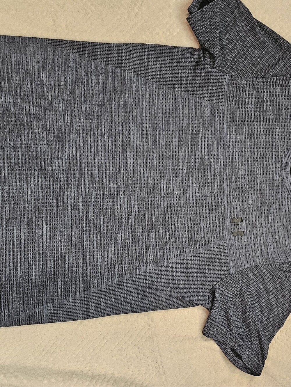 Under Armour Men's Dark Heather Gray Tech Short Sleeve Polo